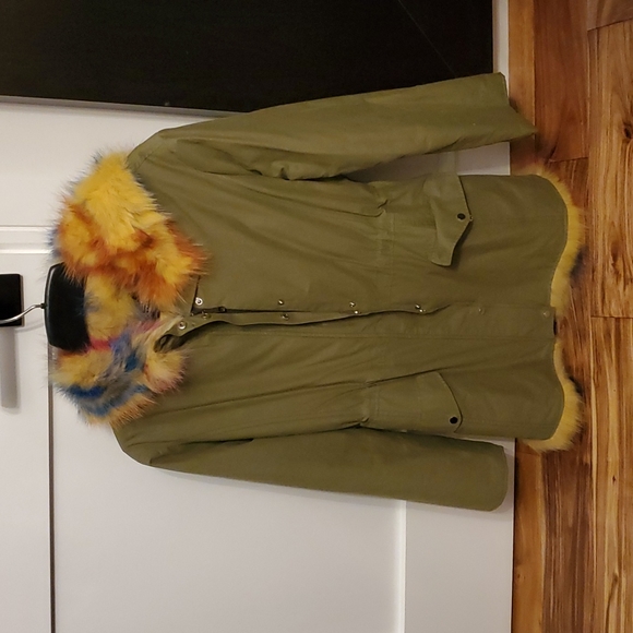 Maximilian green multi color fox - Picture 1 of 5